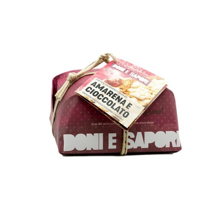 Doni e Sapori - Artisan Panettone Amarena and Chocolate - 750 g